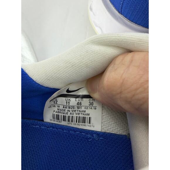 Nike Legend React Game Royal White AA1625-101 Running Shoes Men Size 12 main image 8